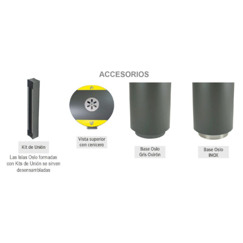 Paperera de reciclatge exterior Boston Selectiva 75 L i 100 L